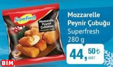 SUPERFRESH  MOZZARELLA PEYNİR ÇUBUĞU